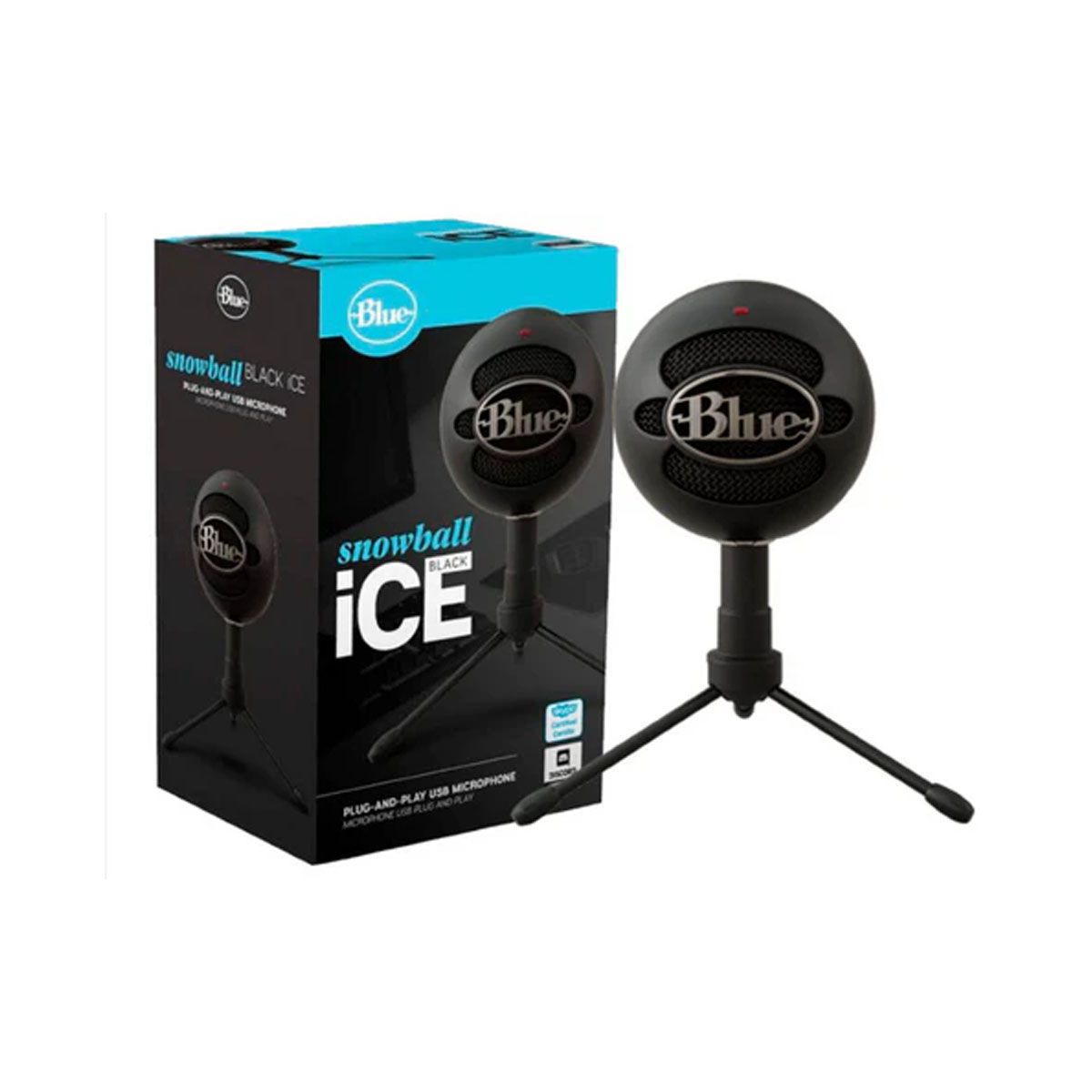 BLUE - MICROFONO BLUE SNOWBALL ICE USB CARDIOID BLACK 988-000067