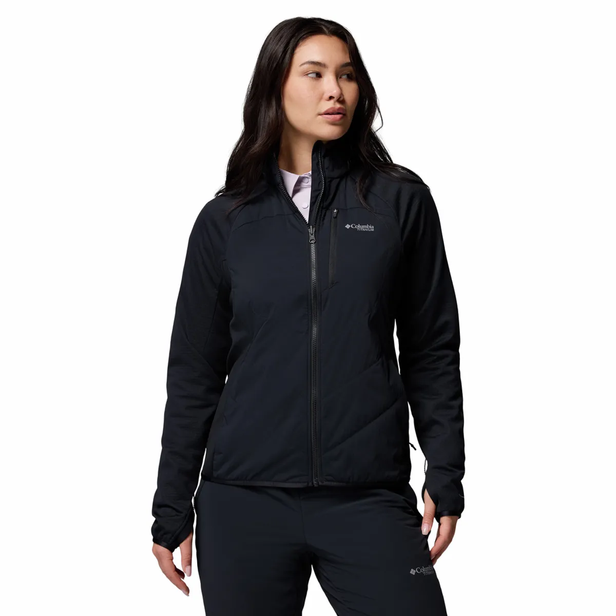COLUMBIA - Casaca Columbia Mujer Arctic Crest Negra COLUMBIA