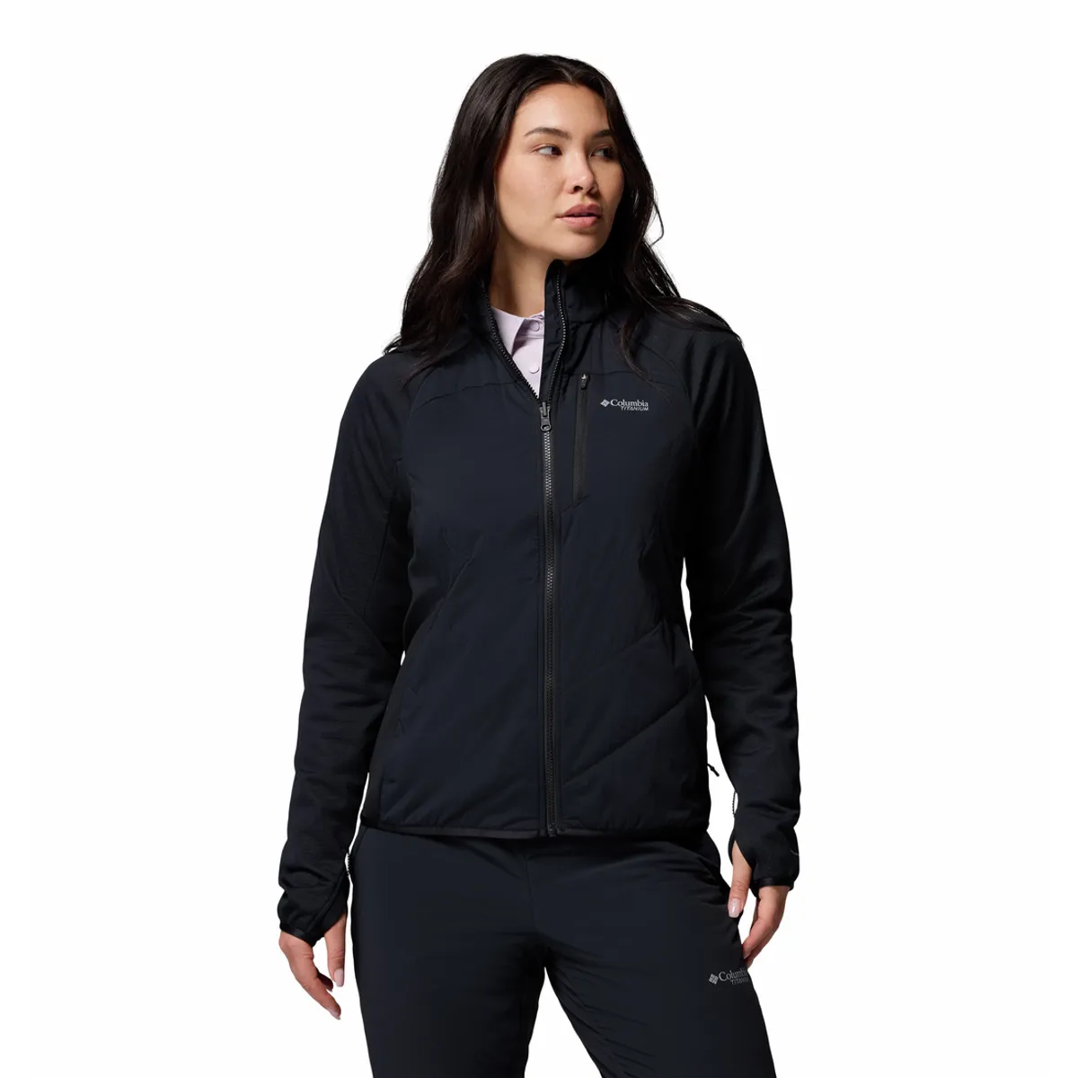 COLUMBIA - Casaca Columbia Mujer Arctic Crest Negra COLUMBIA