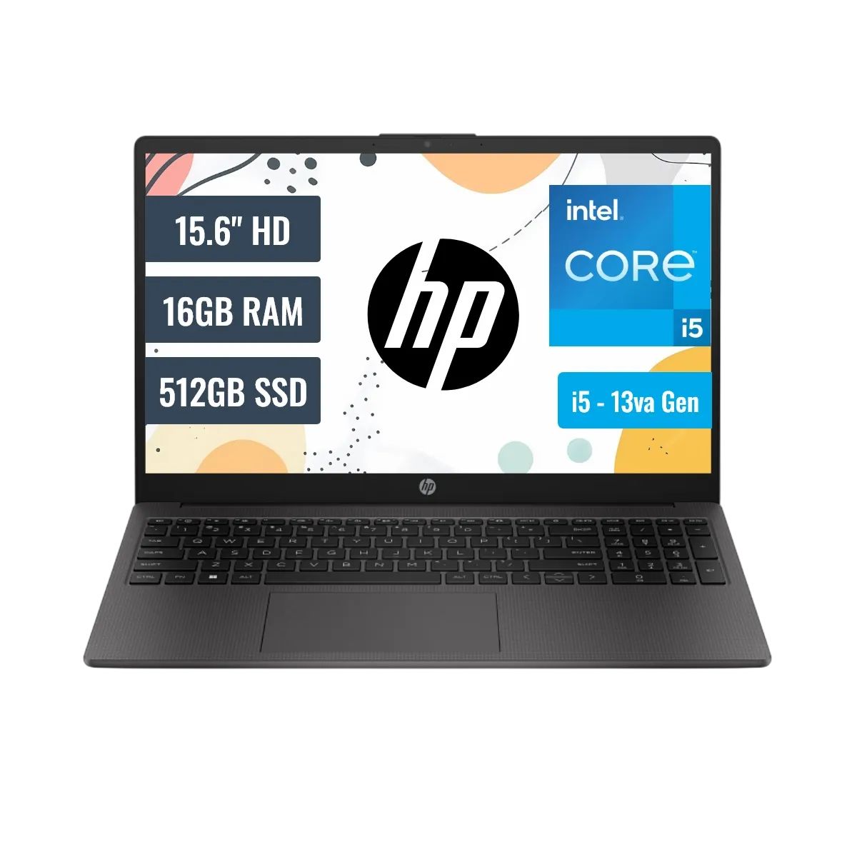 HP - Laptop Hp (185) Intel Core i5-1334U 16gb 512gb sdd Windos 11 Pro + Mochila Teros