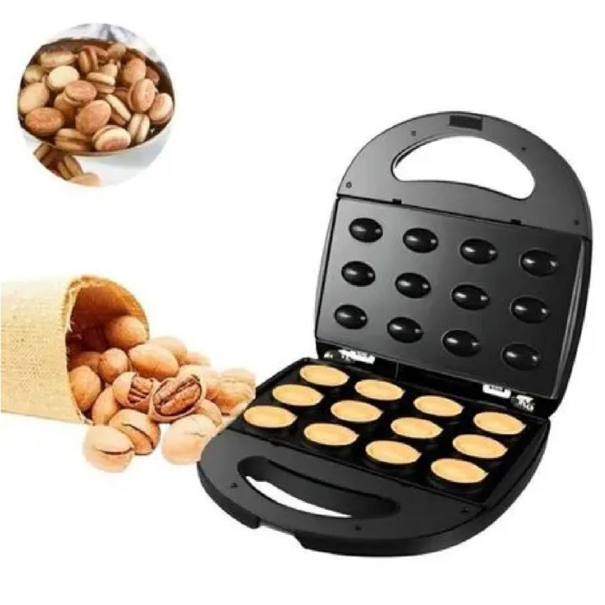 GENERICO - Máquina Horno Portátil para Hacer Galletas de Nuez Nut Maker