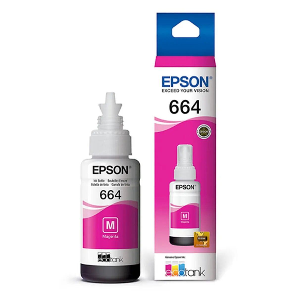 EPSON - Botella de Tinta Epson 664 Magenta 70ml