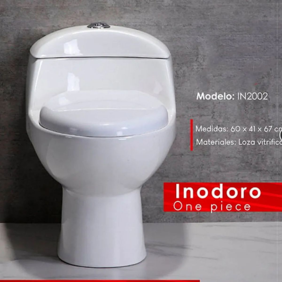 INODORO ONE PIECE BLANCO, marca GENERICO - Foto Principal