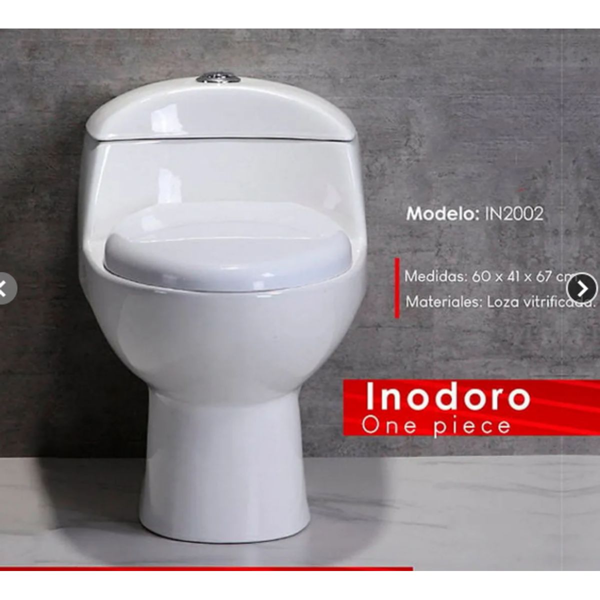 INODORO ONE PIECE BLANCO, marca GENERICO - Foto Principal