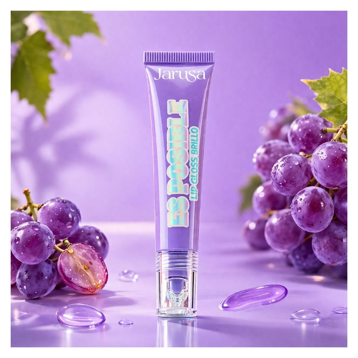 GENERICO - Lip Gloss Brillo Uva - JARUSA