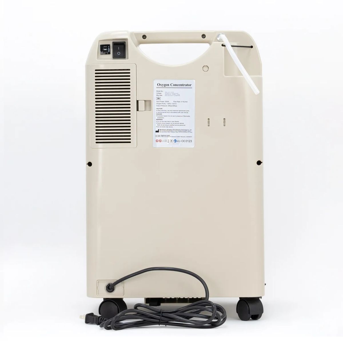 CONCENTRADOR DE OXIGENO UN FLUJO OLIVE 10L + NEBULIZADOR, marca OLIVE - Foto 2