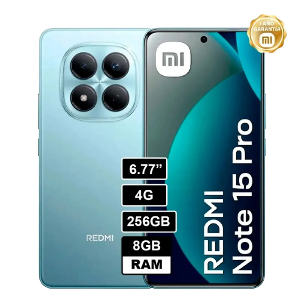XIAOMI - Celular Xiaomi Redmi Note 15 Pro 256GB ROM 8GB RAM