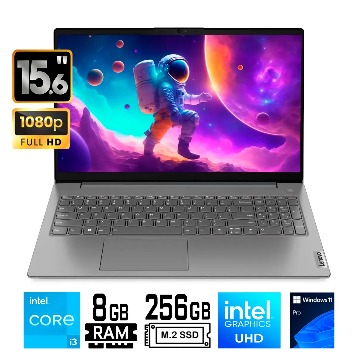 LENOVO - Laptop Lenovo V15 G4 IRU intel core i3 13va Gen Ram 8GB SSD 256GB 15.6 FHD WIN 11