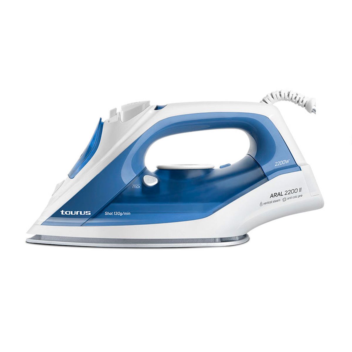 TAURUS - Plancha Taurus a Vapor Aral 2200 II ceramica 2400W