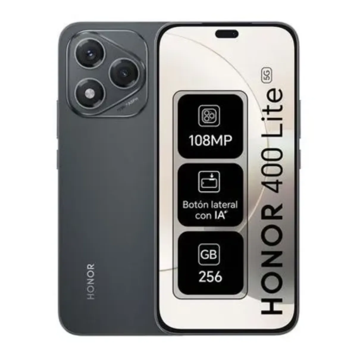 HONOR - HONOR 400 LITE 256GB 8RAM NEGRO MEDIANOCHE REGISTRADO