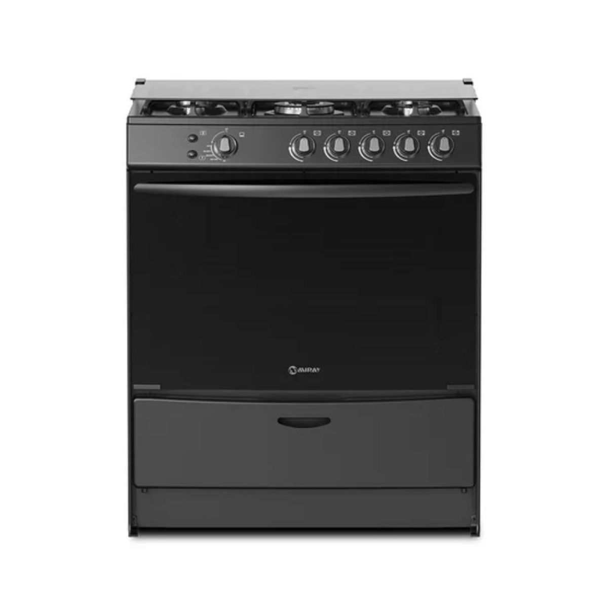 MIRAY - Cocina a gas Miray AZALEA PLUS GN 5 Hornillas - NEGRO