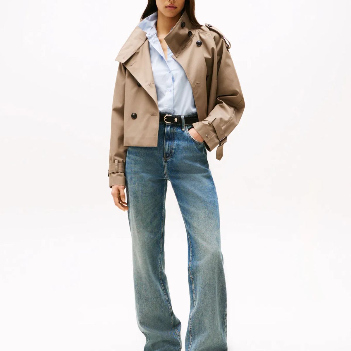TOMMY HILFIGER - JEAN RELAXED BOOTCUT HW SELI TH