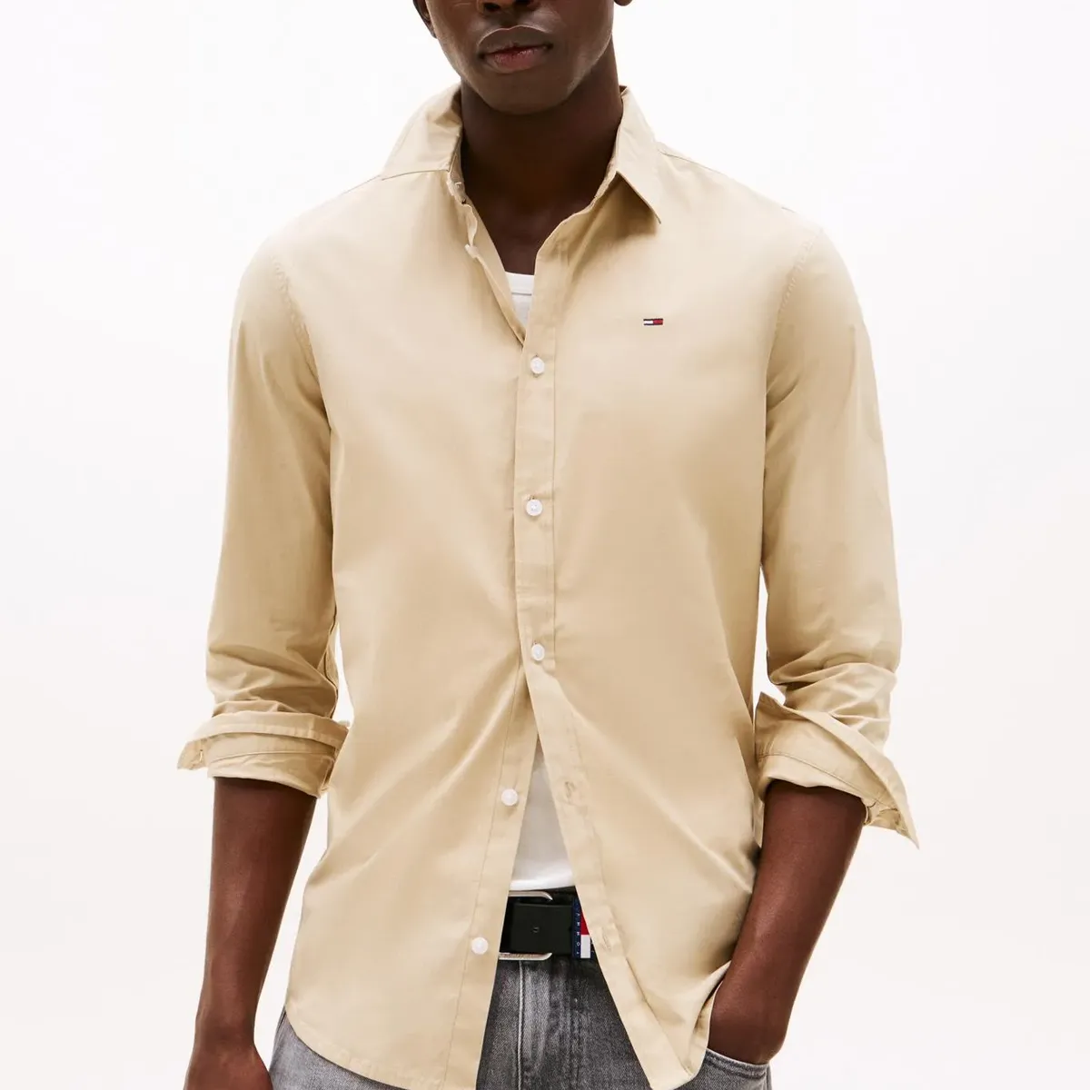 TOMMY HILFIGER - CAMISA TJM ORIGINAL STRETCH SHIRT