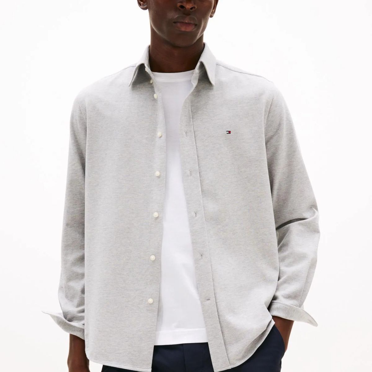 TOMMY HILFIGER - CAMISA 1985 KNITTED RF SHIRT TH