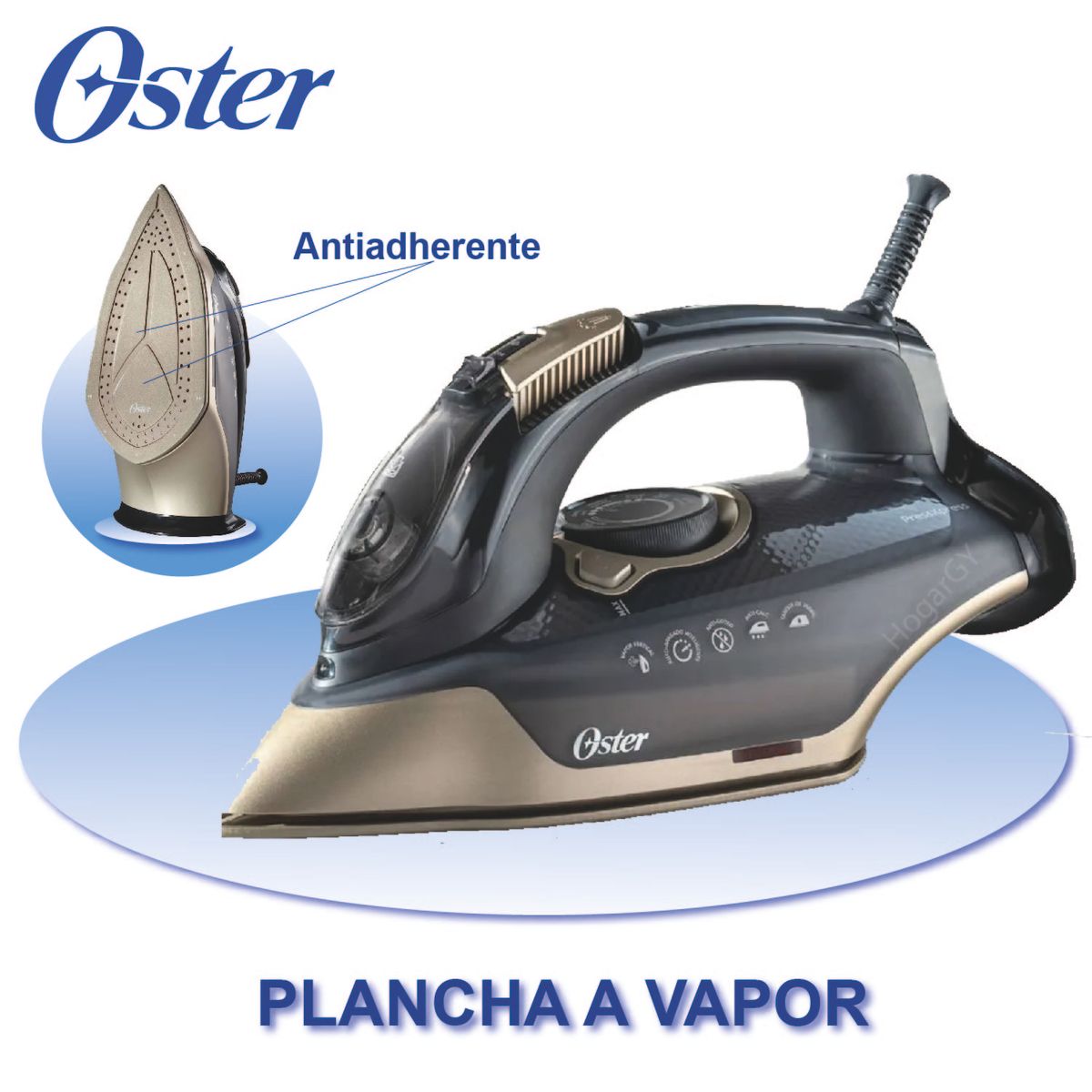 OSTER - Plancha a Vapor Oster PressXpress con Apagado Automático GCSTPX9000B