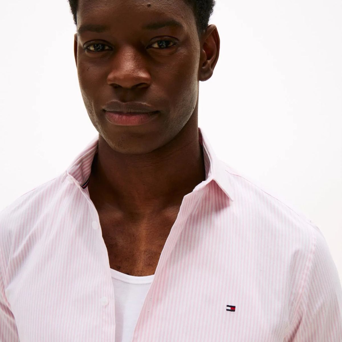 TOMMY HILFIGER - CAMISA CL - POP STRIPE SF SHIRT FR PR TH