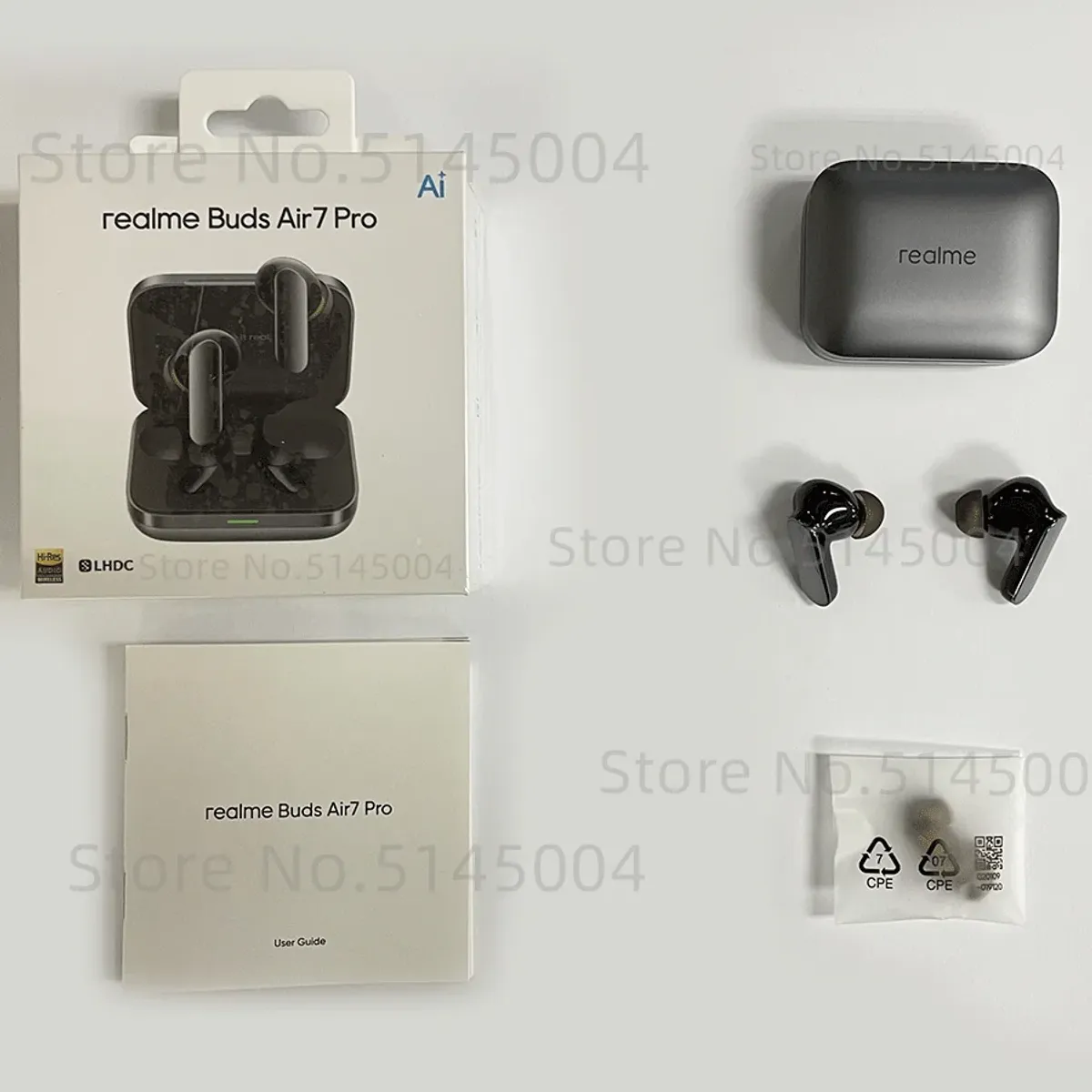 REALME - Versión Global realme Buds Air 7 Pro auriculares TWS 53dB cancelación activa de ruido