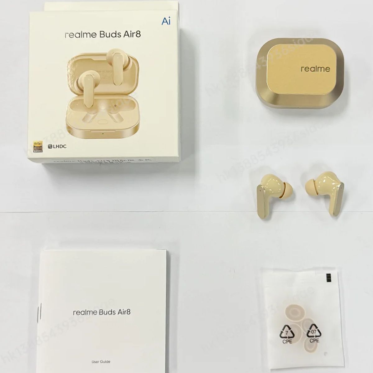 REALME - realme Buds Air 8 Versión Global, Cancelación de Ruido Ultra Profunda de 55dB, Auriculares TWS