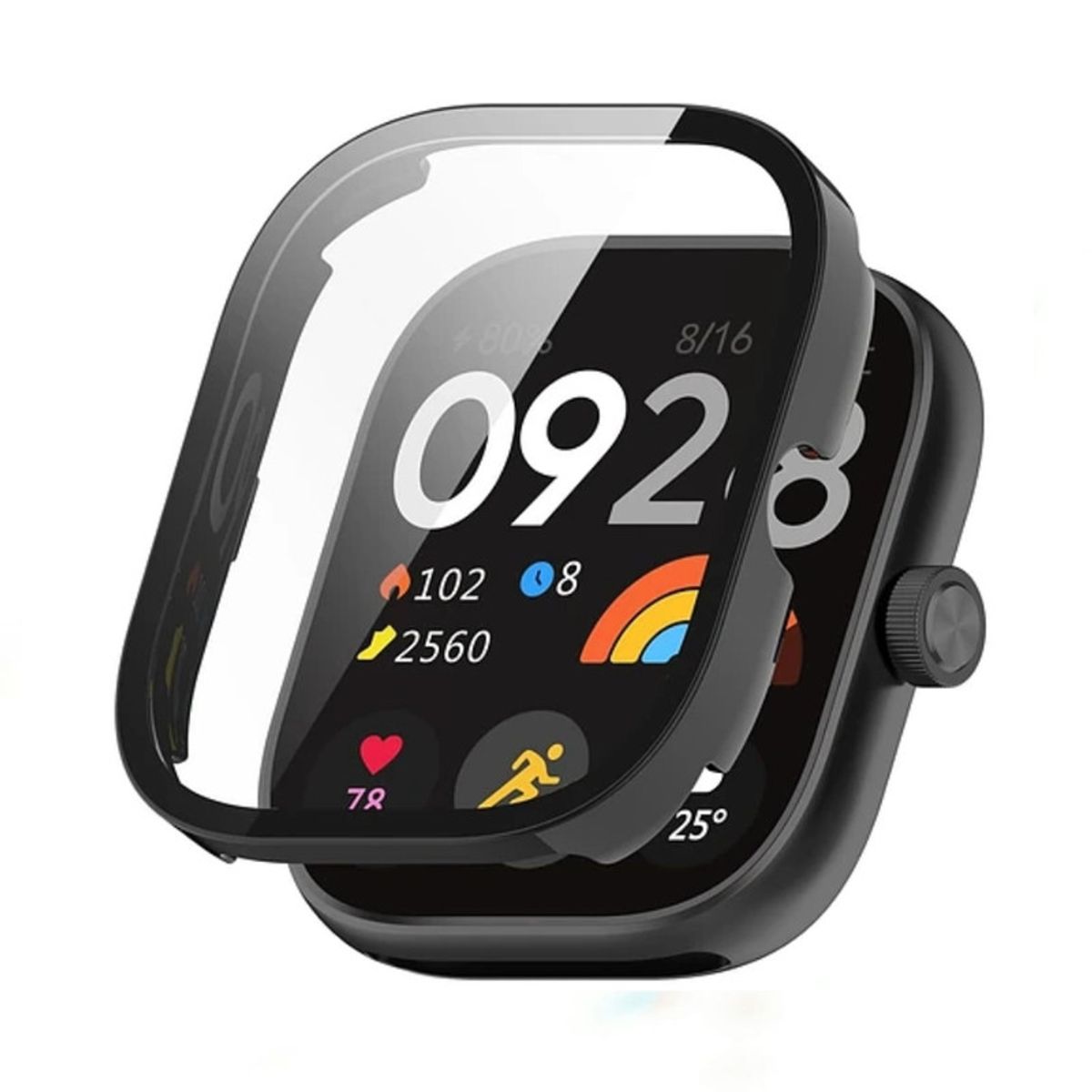 GENERICO - Case Bumper Para Xiaomi Watch 5 - Negro