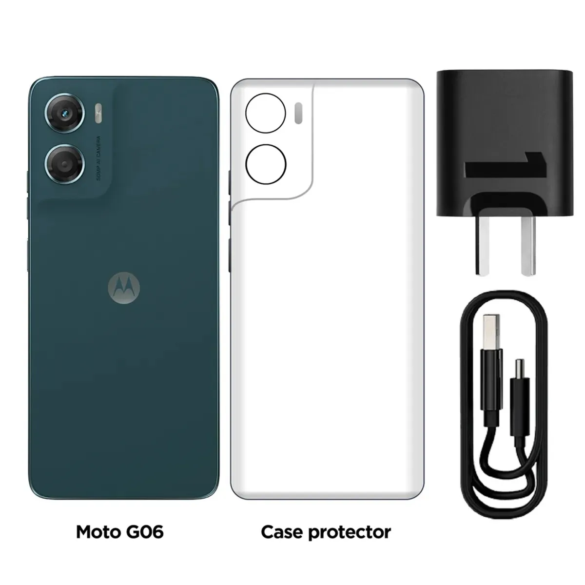 MOTOROLA - Celular Moto G06 4GB + 128GB
