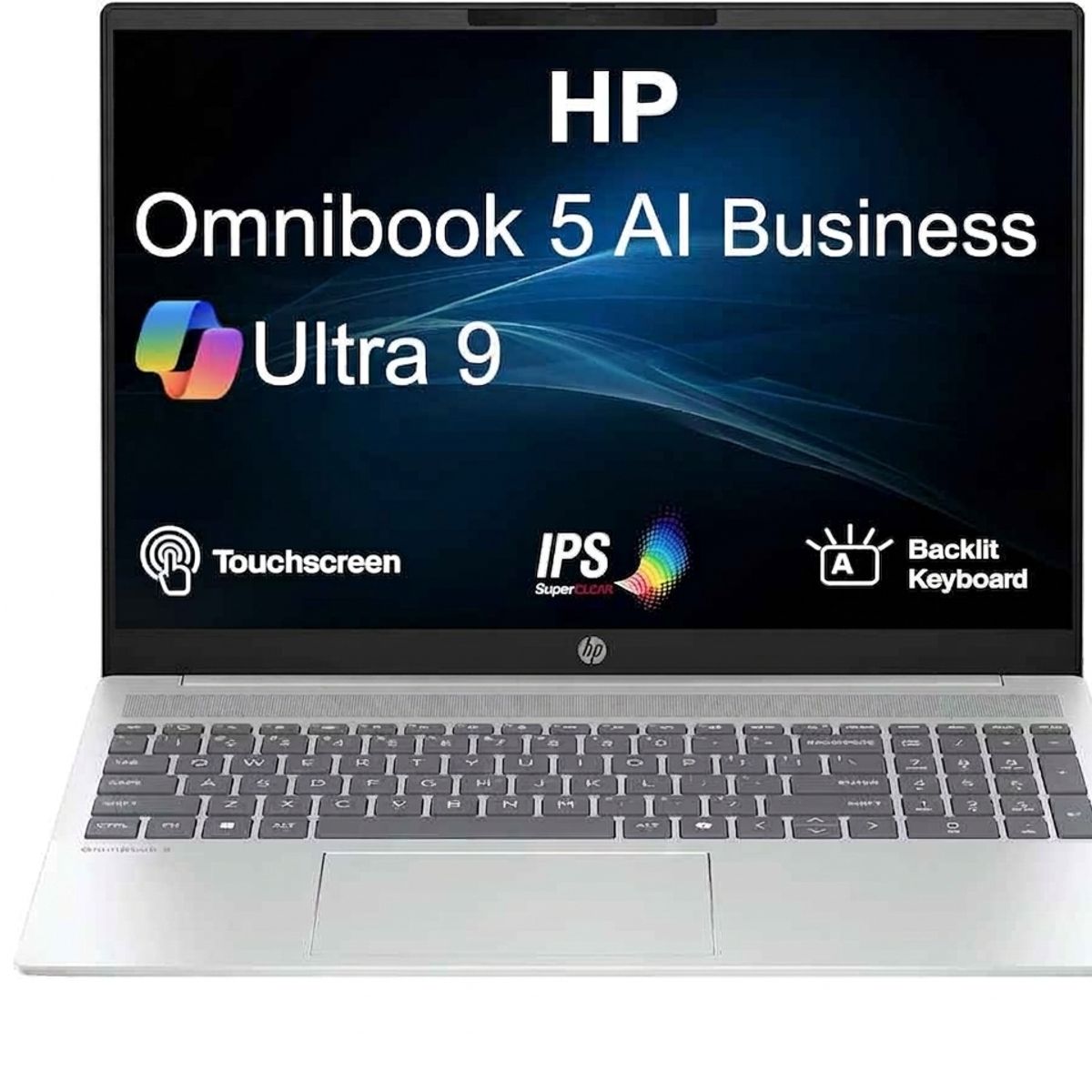 HP - Laptop HP OmniBook 5 16 inch 2K Laptop Next Gen AI PC AMD Ryzen AI 7 350 16GB RAM 512GB SSD