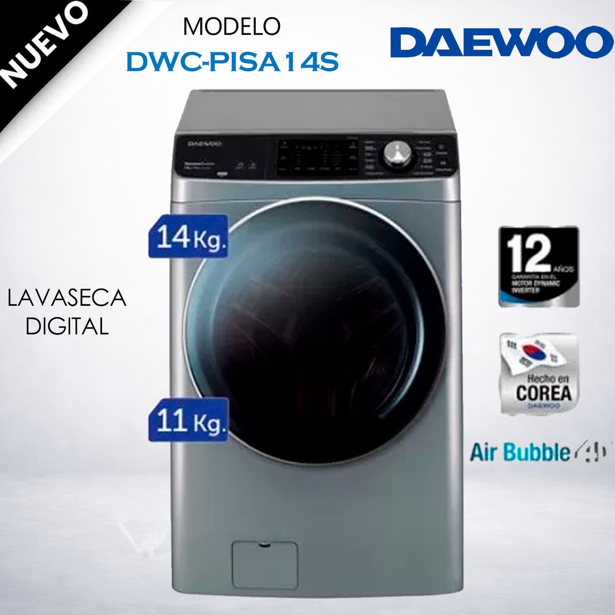 DAEWOO - LAVASECA DAEWOO DWC-PISA14S