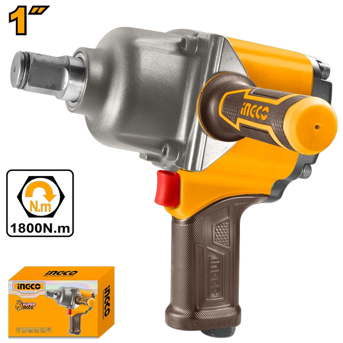 INGCO TOOLS - LLAVE DE IMPACTO NEUMÁTICA 1 INGCO AIW11223