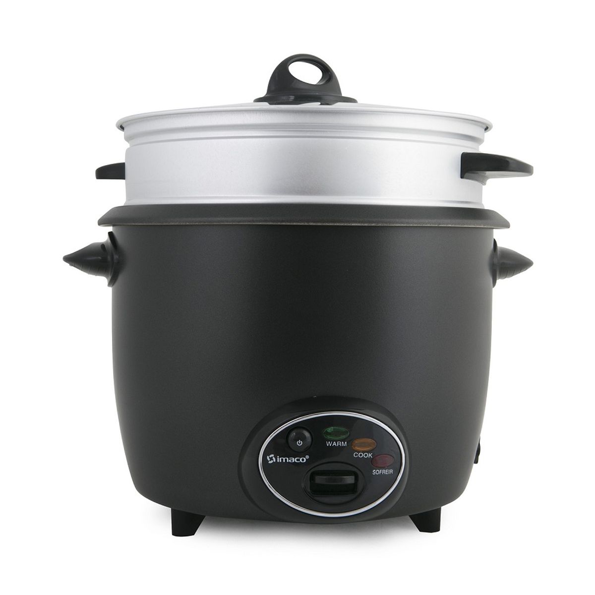 IMACO - Arrocera Imaco 2.2L Sofrito RC22FRY Negra Cocina Práctica
