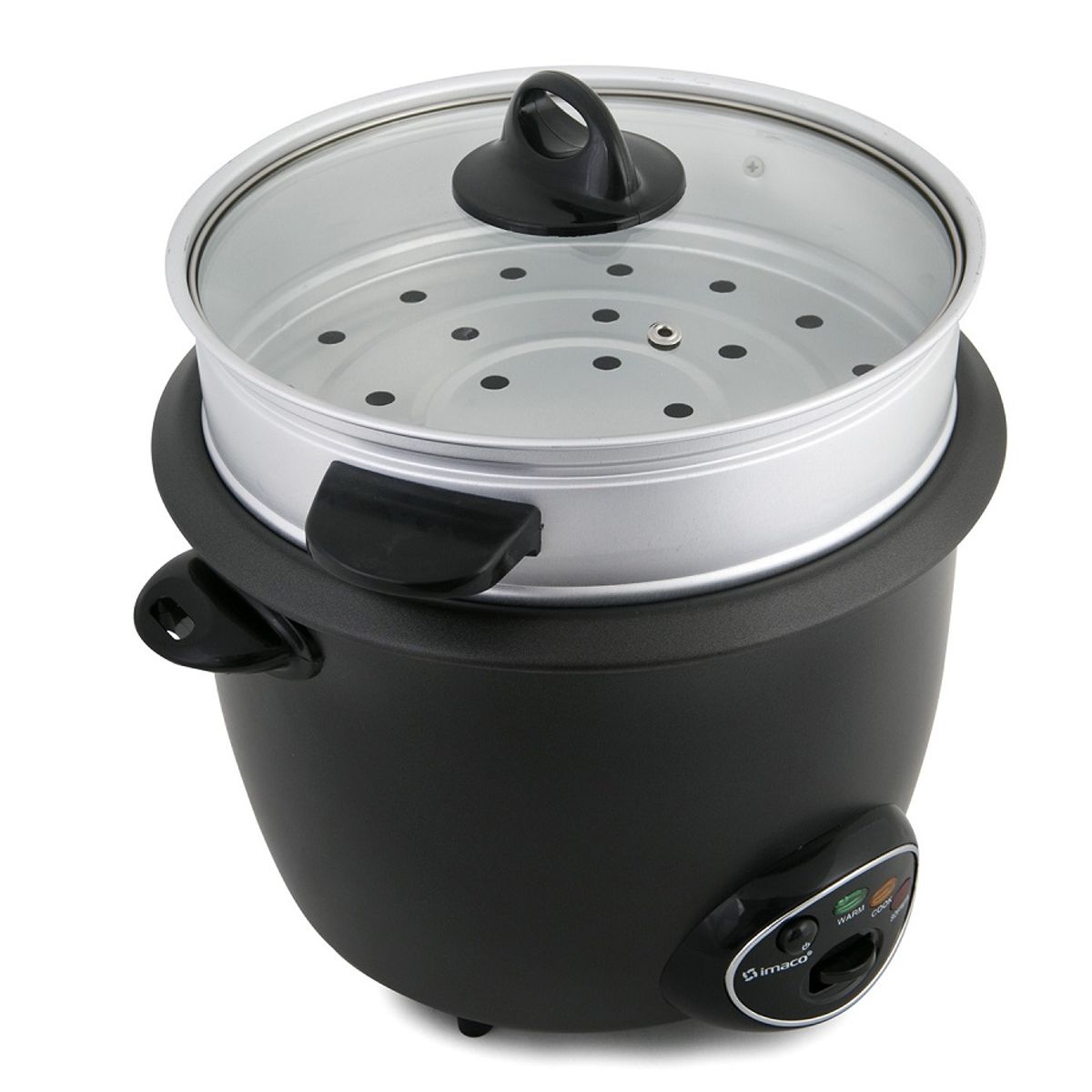 IMACO - Arrocera Imaco 2.2L Sofrito RC22FRY Negra Cocina Práctica