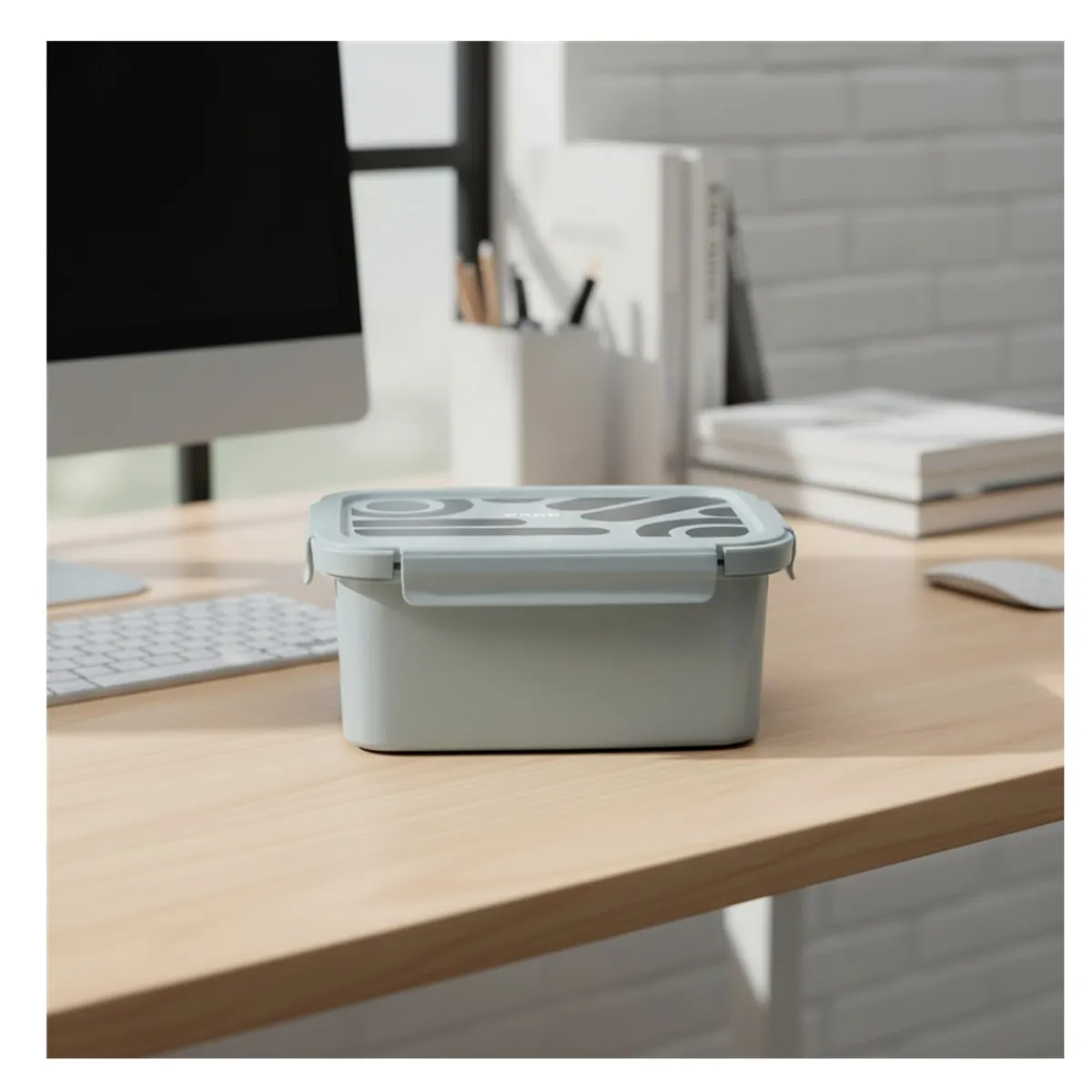 TAPER LONCHERA BASA BOX SLIP 1100 ML MICROSAFE GRIS BASA | Falabella Perú