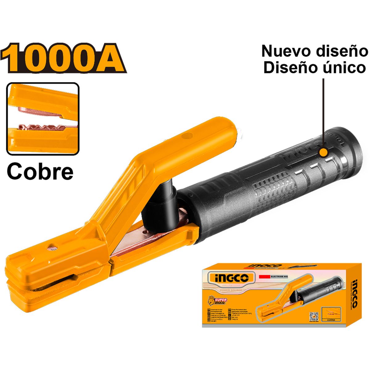 INGCO TOOLS - PORTA ELECTRODOS INGCO 1000A WAH10008