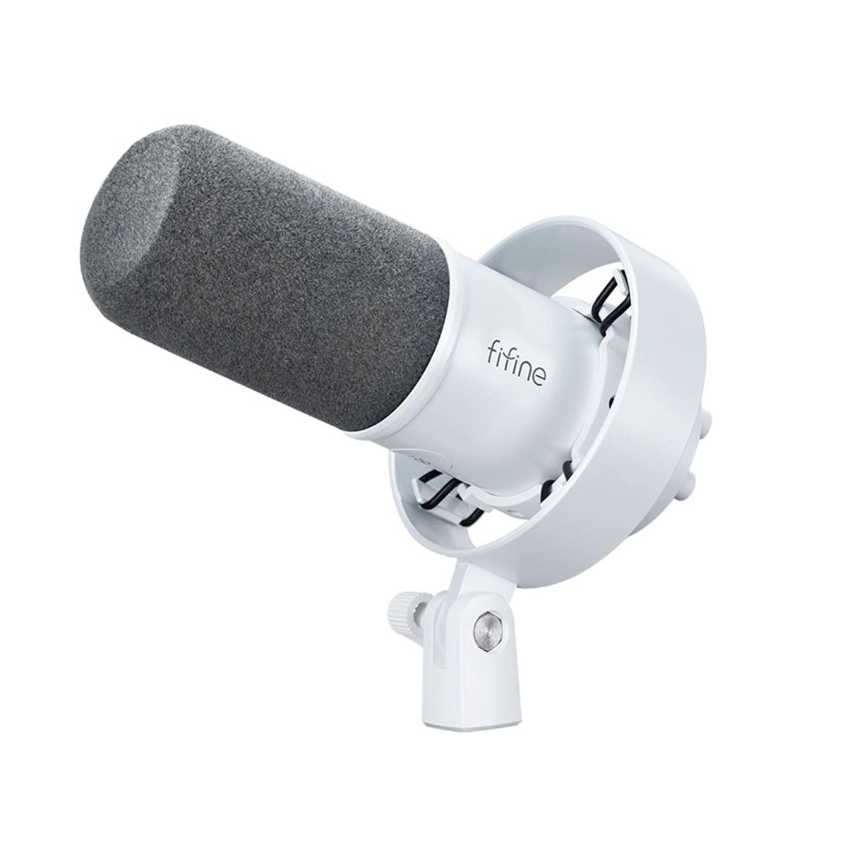 FIFINE - Micrófono FIFINE K688 Dinámico Blanco USBXLR Cardioide Profesional