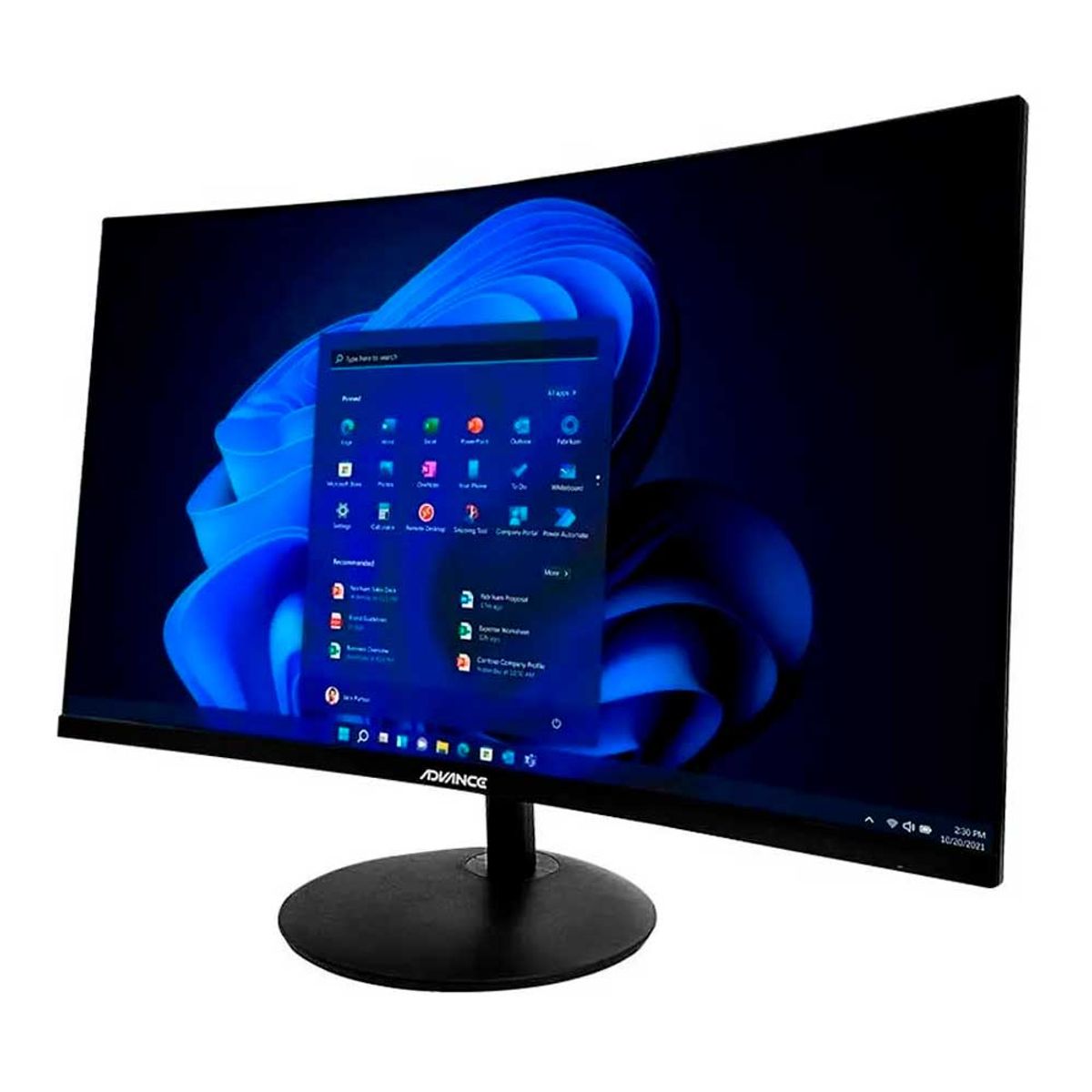 ADVANCE - Monitor Curvo Advance ADV-2751S 27 FULL HD VA, 100Hz, 1ms, HDR, Parlantes