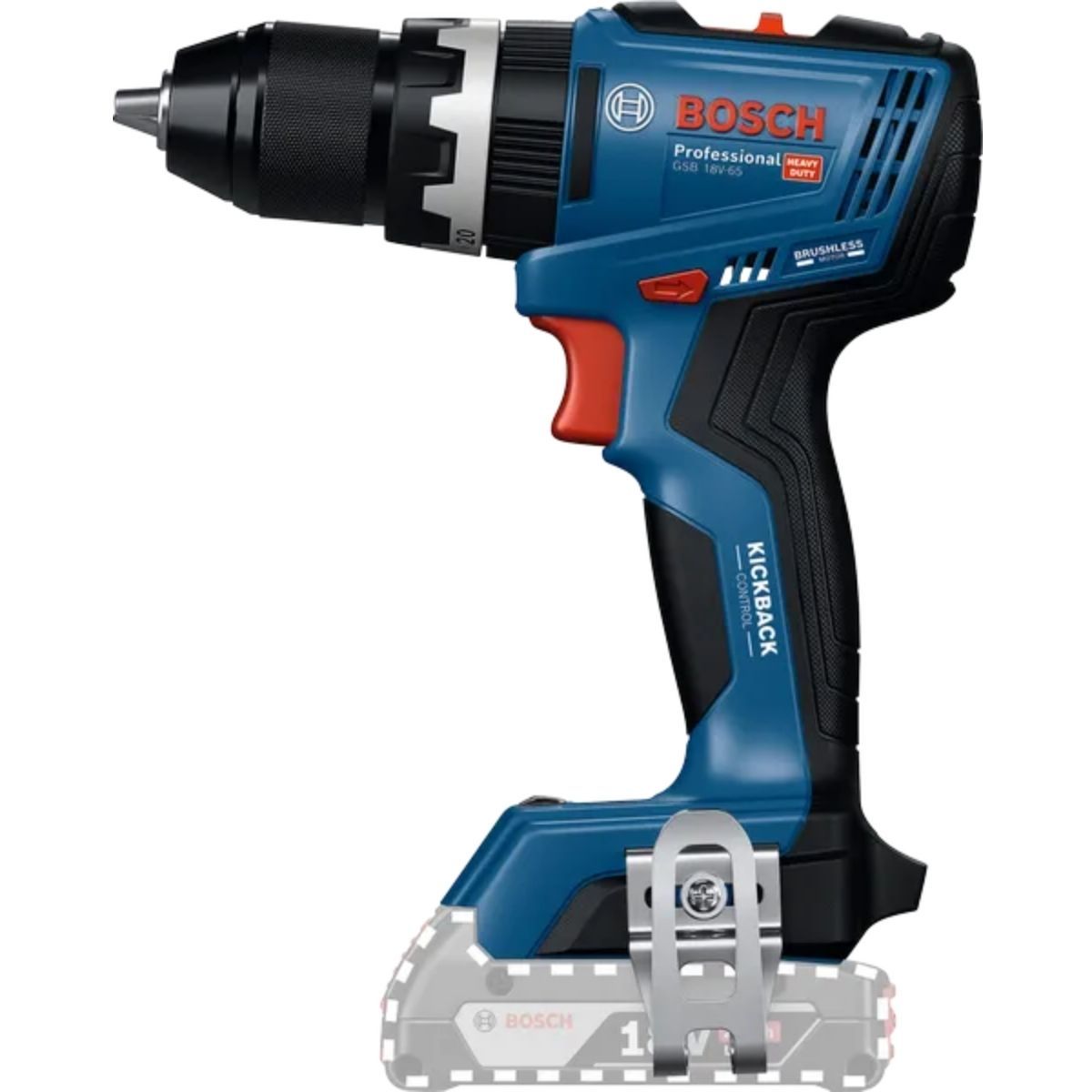 Bosch Cuatripack 18V Taladro + Rotomartillo + Llave Impacto + Esmeril, marca Bosch - Foto 2
