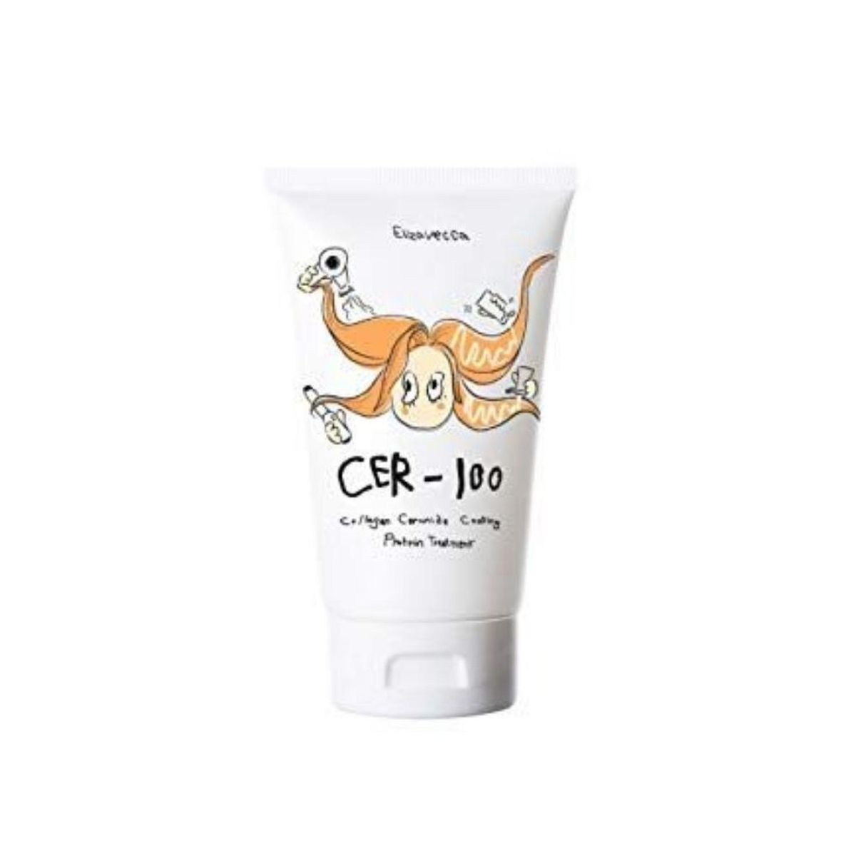 ELIZAVECCA - Tratamiento de proteína para el pelo Elizavecca - CER-100 con ceramida y colágeno - 100 ml