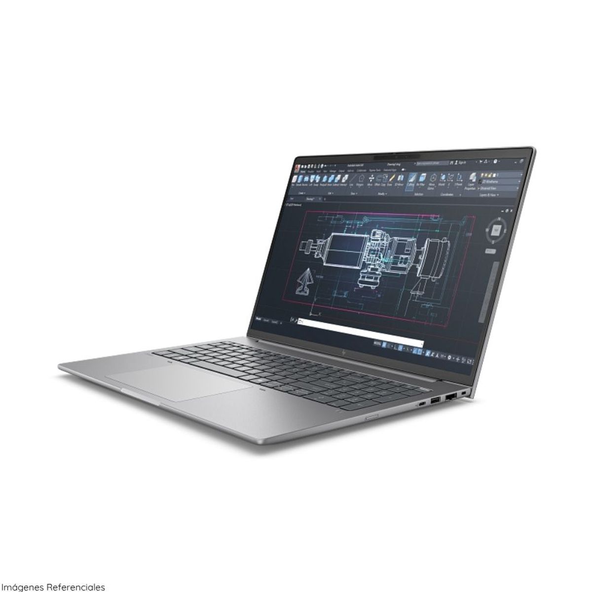 HP - Laptop HP Zbook 8 G1i Intel Core Ultra 9 285H 32GB RAM 1TB SSD RTX 500 ADA-4GB 16"  WUXGA