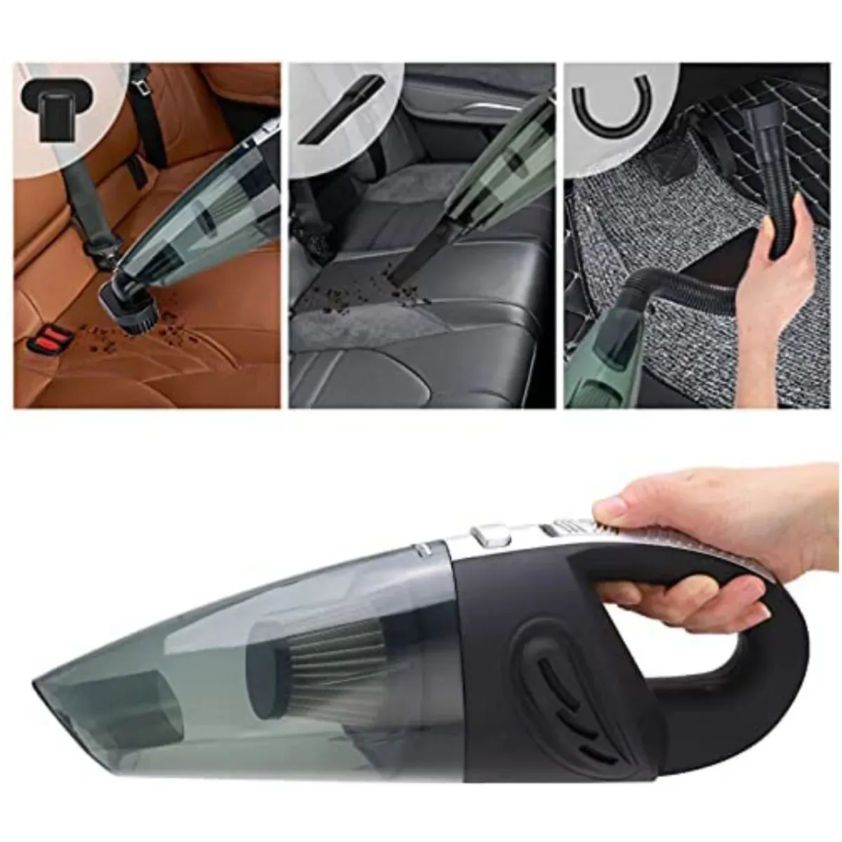Aspiradora inalambrica ideal para el hogar, auto y oficina, marca GENERICO - Foto 2