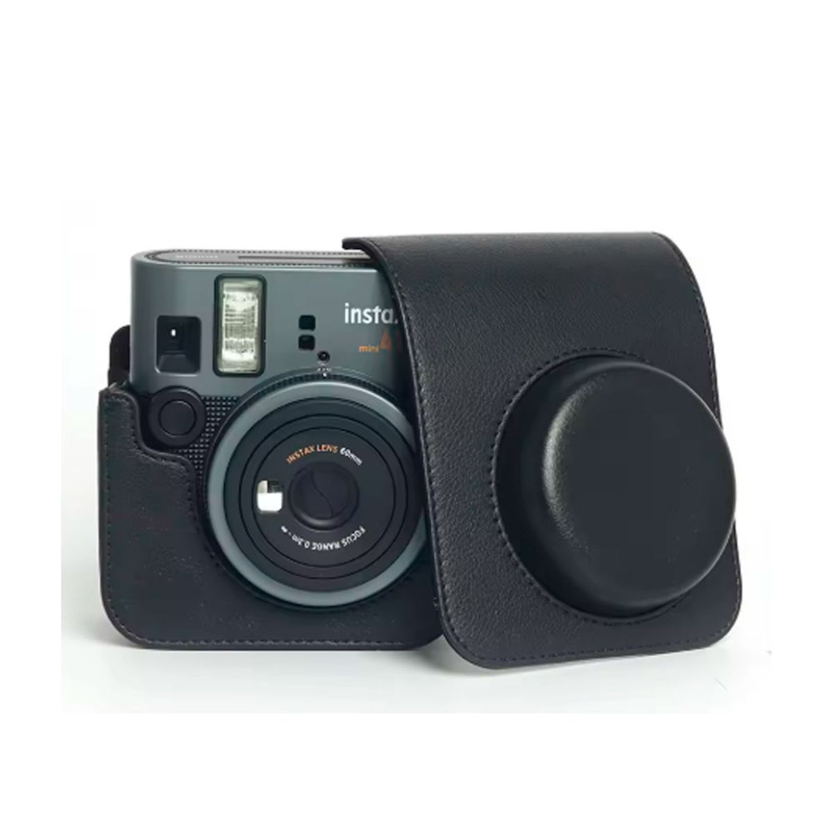 FUJIFILM - Camara Fujifilm Instax Mini 41 Black + Estuche Negro + Pelicula x 20