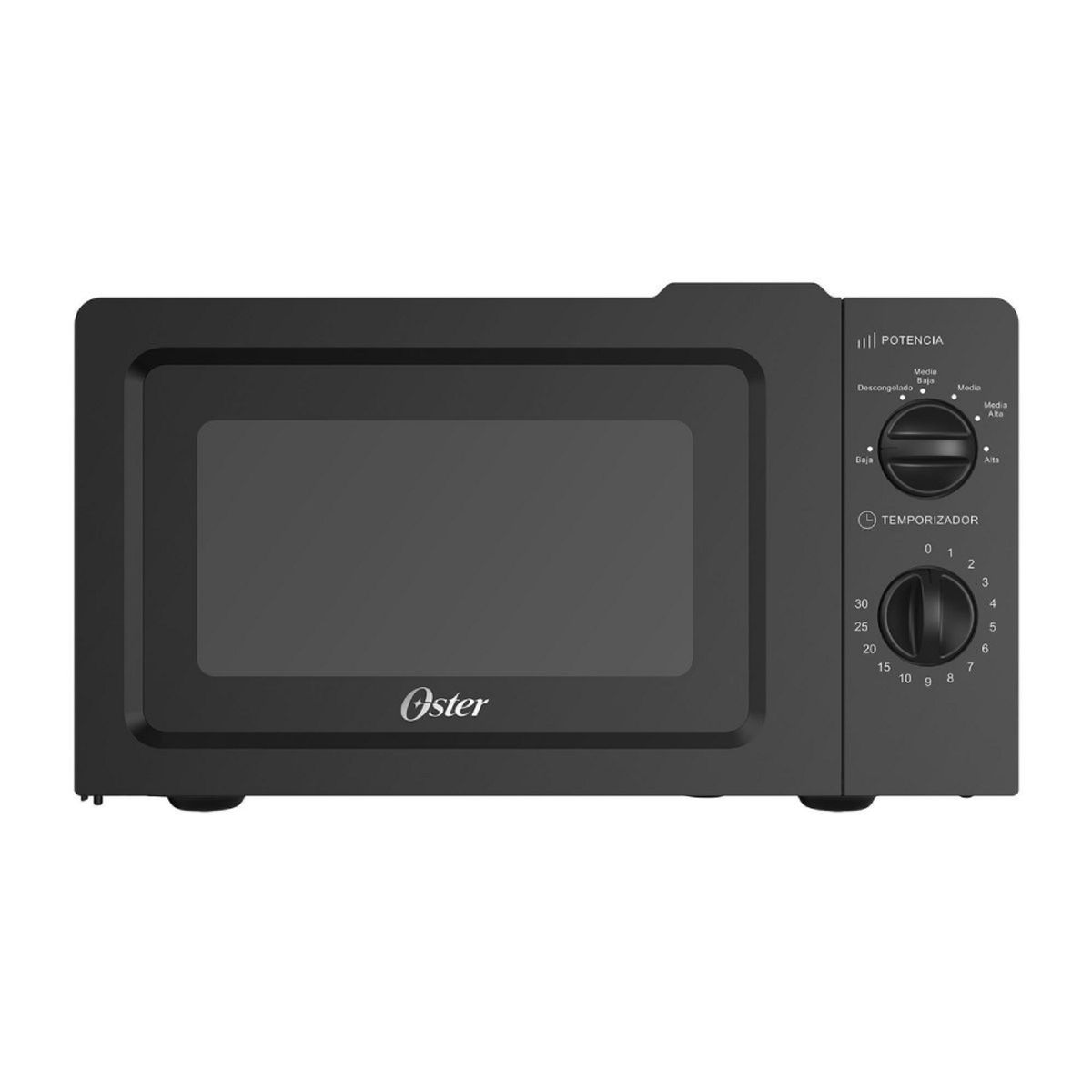 OSTER - Microondas Negro 17L POGG1702  Compacto, Práctico y Eficiente