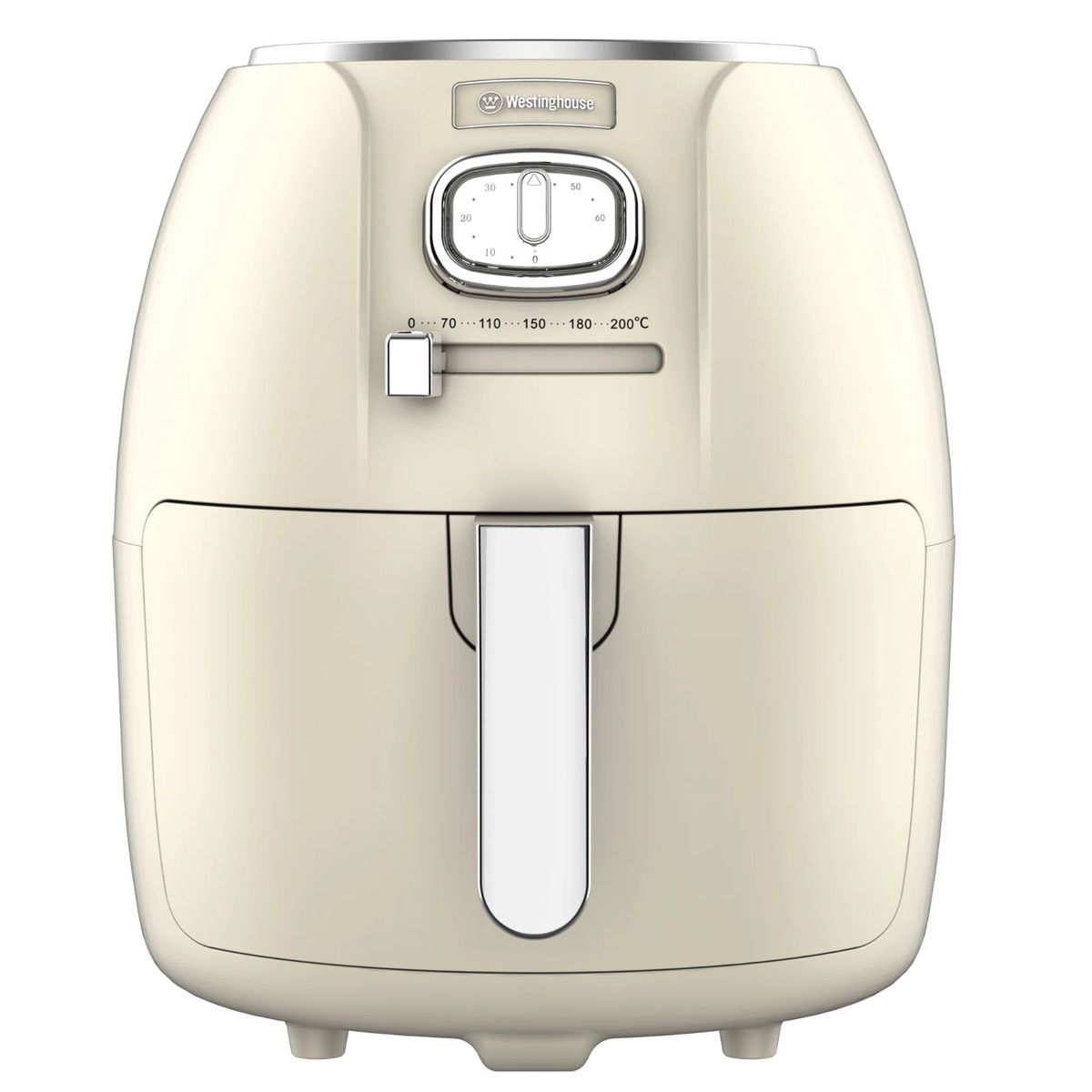 WESTINGHOUSE - Freidora de Aire 1500W Retro 4L crema