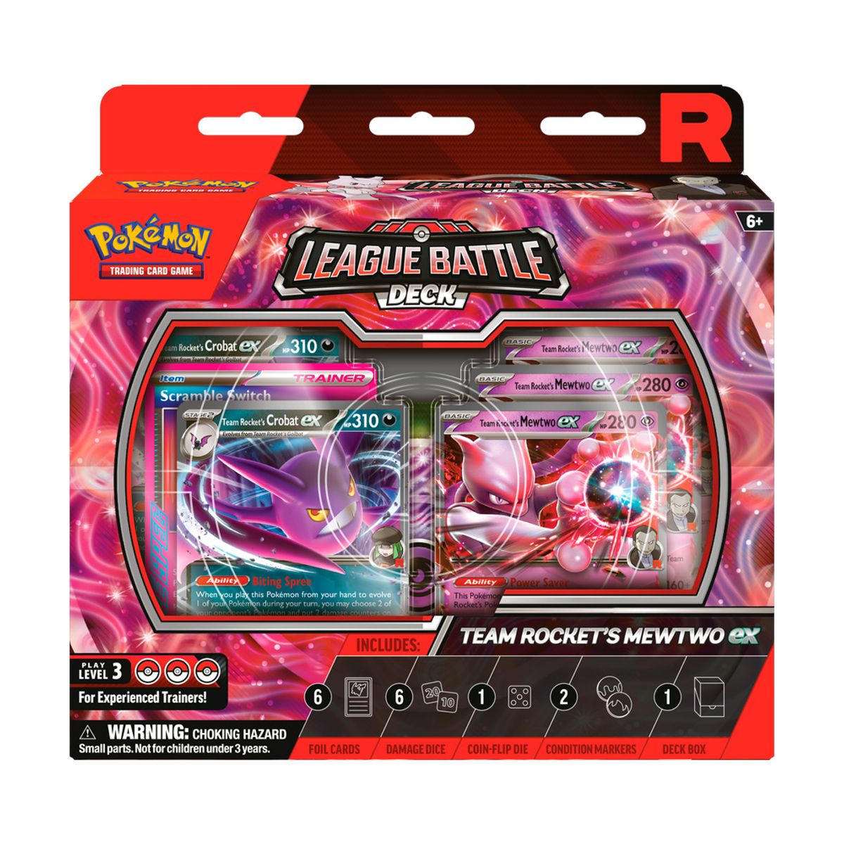 POKEMON - POKEMON TCG TEAM ROCKET MEWTWO EX LEAGUE BATTLE DECK EN INGLES