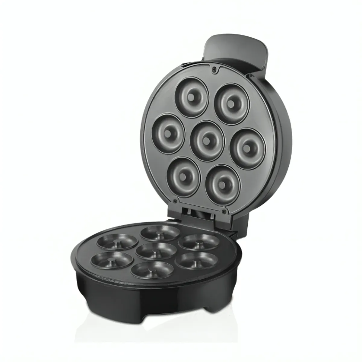 GENERICO - Máquina para Hacer 7 Donuts Grandes Antiadherente 1000 W RAF R.580Q