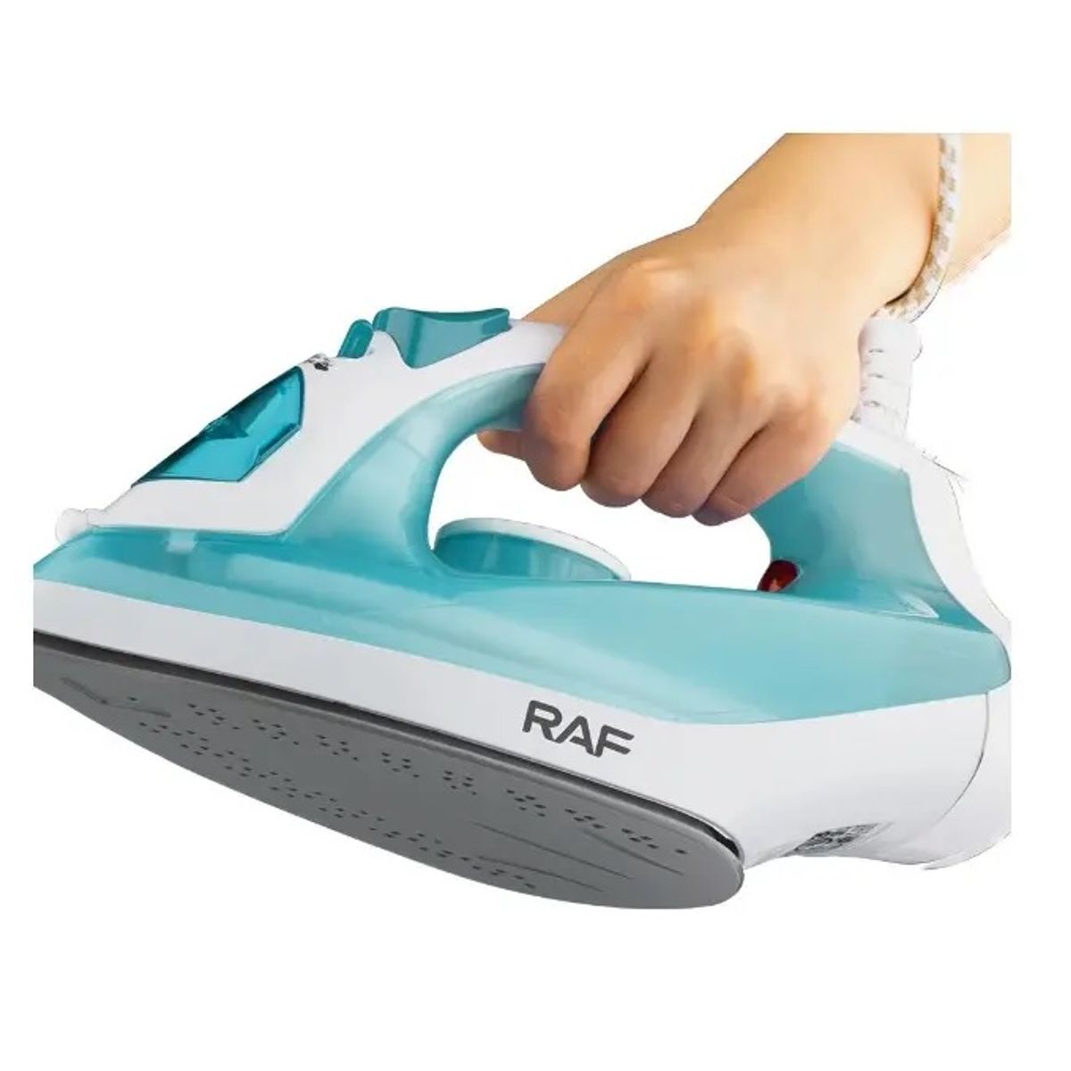 RAFF - Plancha De Ropa Con Suela Cerámica Vapor Vertical Desinfecta
