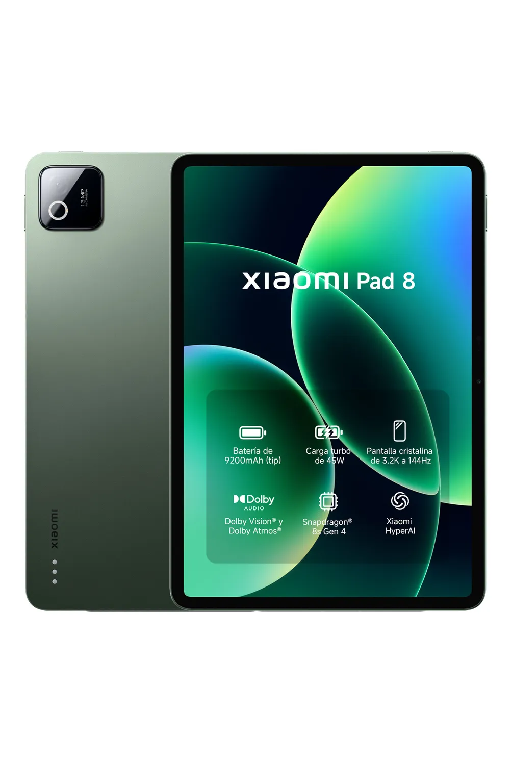 Tablet Xiaomi Pad 8 Verde 8GB + 256GB XIAOMI | Falabella Perú