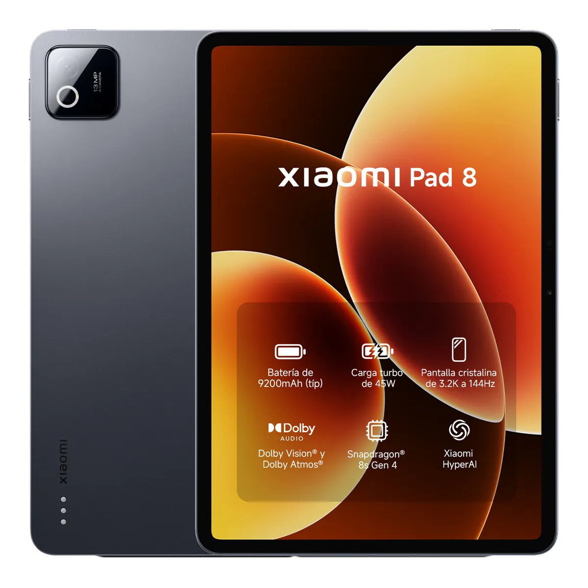 XIAOMI - Tablet Xiaomi Pad 8 Gris 8GB + 256GB