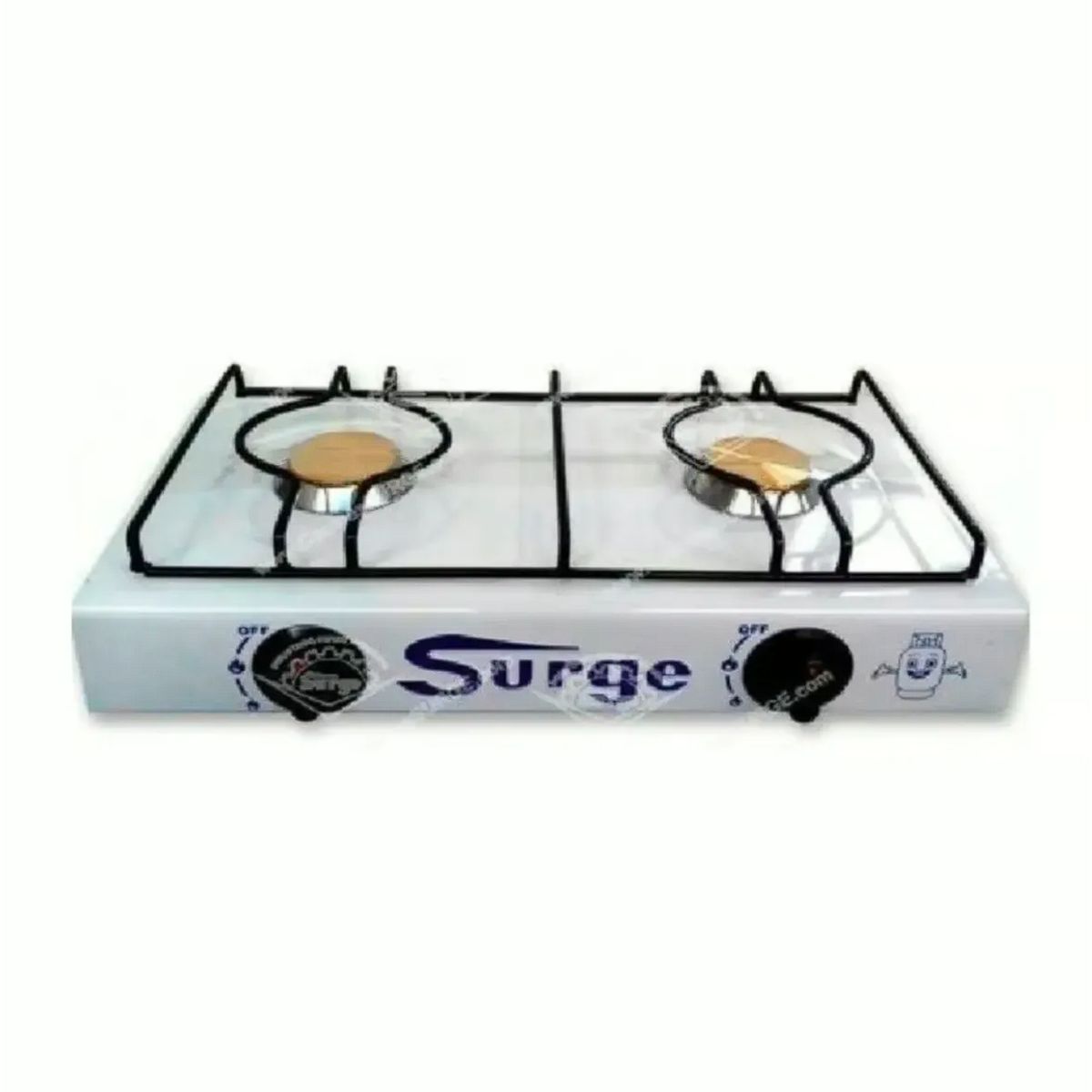 COCINAS SURGE - Cocina a Gas de Dos Hornillas Blanco