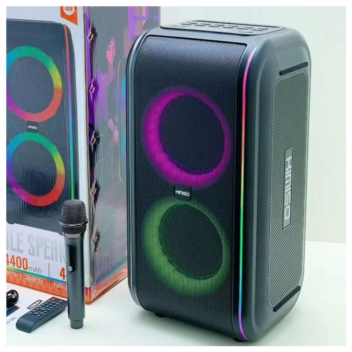 GENERICO - Equipo De Sonido Potente Portátil Kimiso