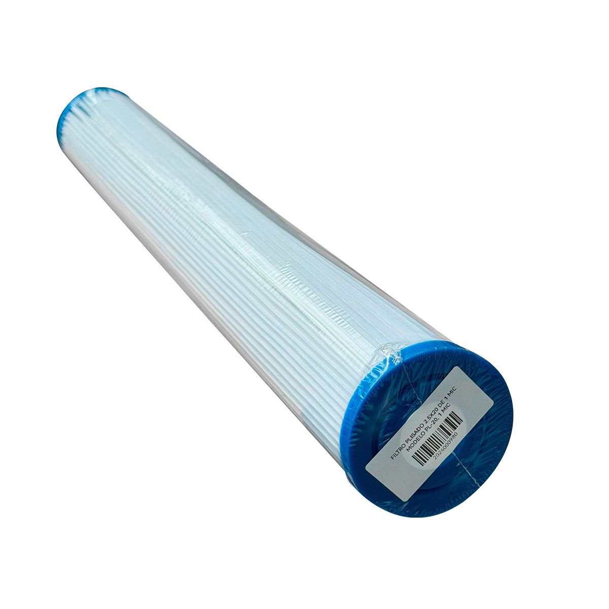 GENERICO - Filtro Plisado 2.5X20 DE 1 MIC Modelo PL-20, 1 MIC