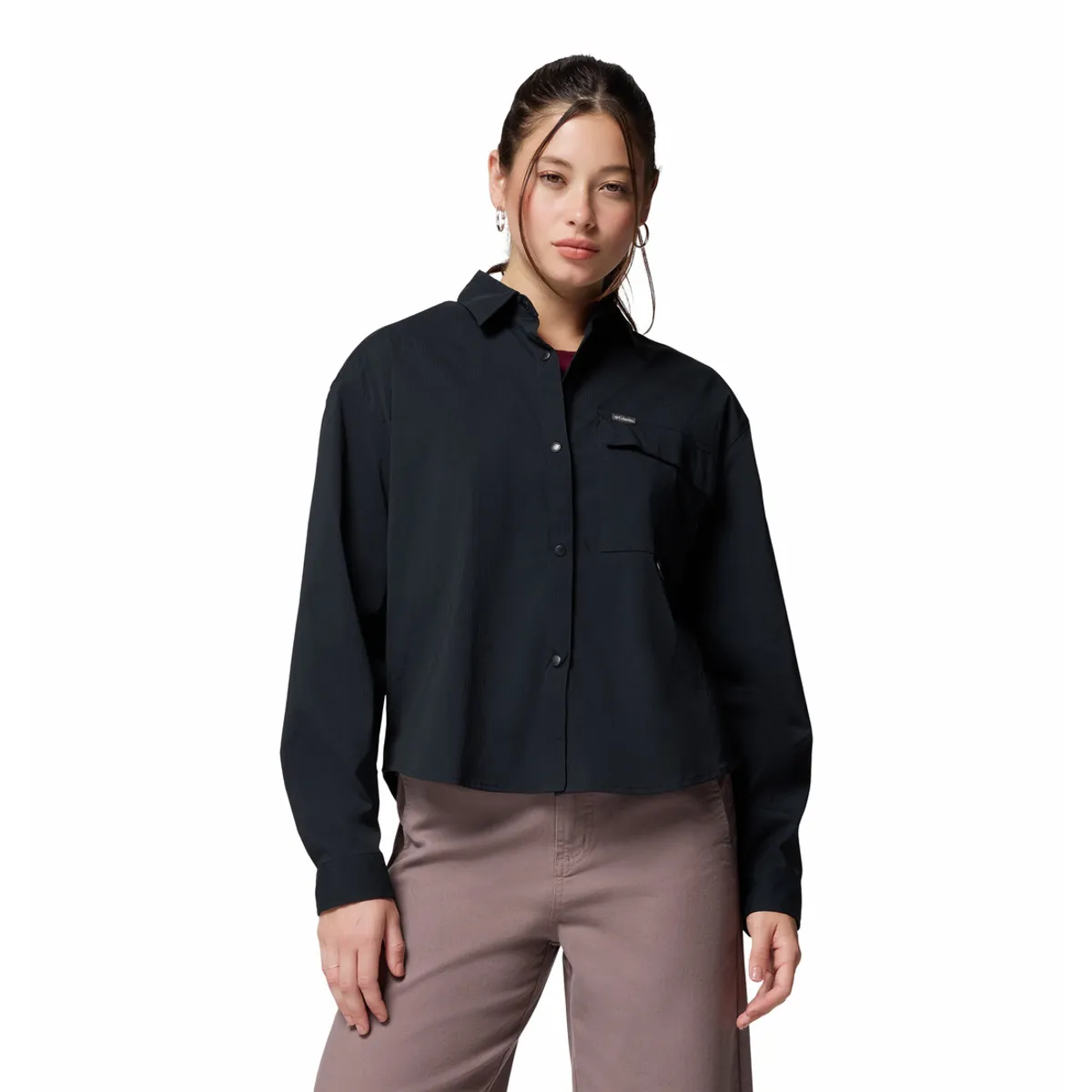 COLUMBIA - Blusa Columbia Mujer Granite Point Negra COLUMBIA