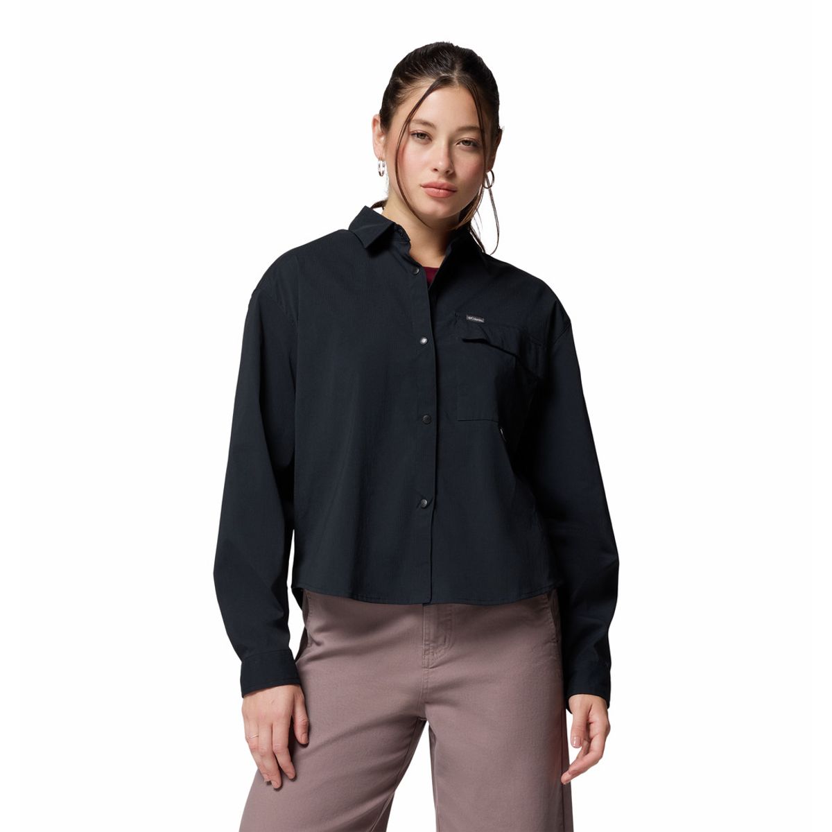 COLUMBIA - Blusa Columbia Mujer Granite Point Negra COLUMBIA